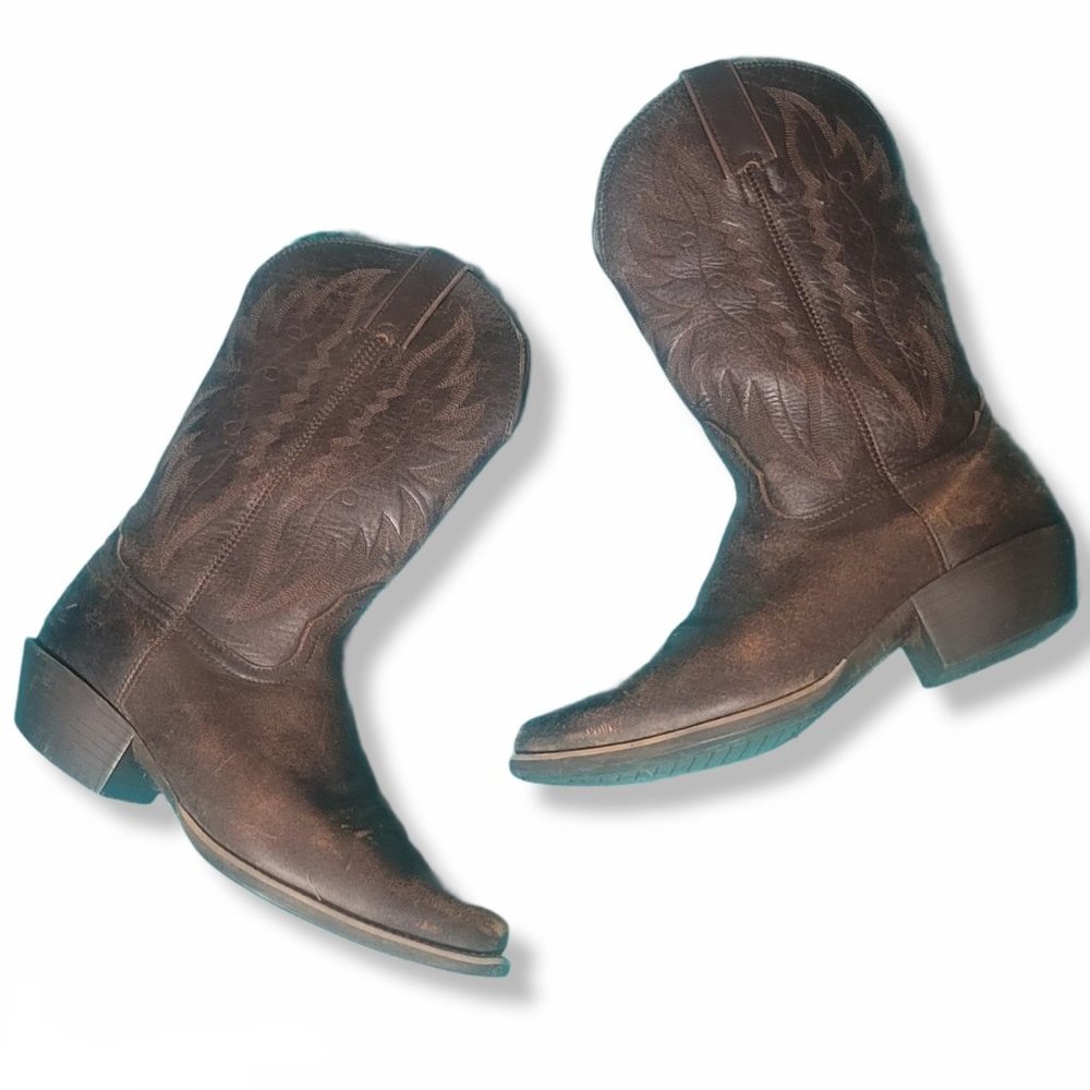 Dark Brown Nacona Cowgirl Boots